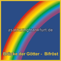 Die Regenbogenbrücke Bifrost - Gemeinschaftswerk der Götter