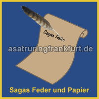 Sagas Feder und Papier - Asatru Ring
