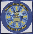 Asatru Ring Midgard - Aufkleber
