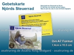 Gebetskarte Njörds Steuerrad