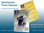 Gebetskarte Thors Hammer