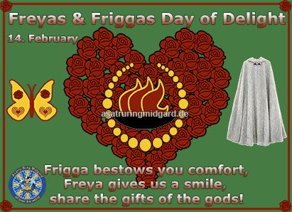 Frigga and Freyas day of delight - Asatru Ring
