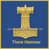 Der Hammer ist ein Symbol der Gemeinschaft und Thors