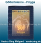 Frigga\'S Silhouette with a children at her hand - Asatru Ring Midgard